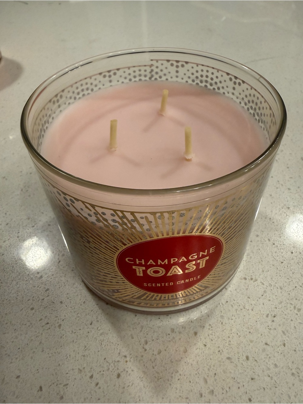 🍾 Bath & Body Works Champagne Toast 3-Wick Candle
